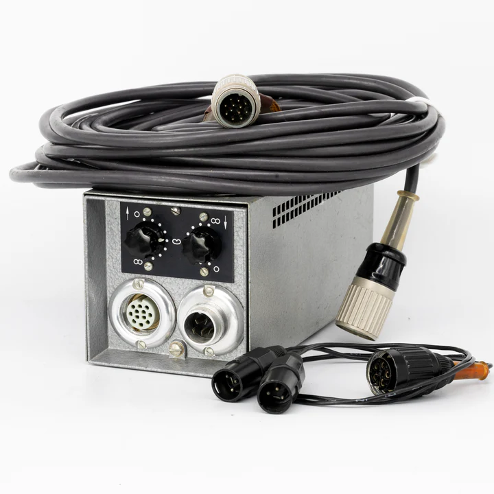 Neumann SM69 power supply with coiled cable and connectors