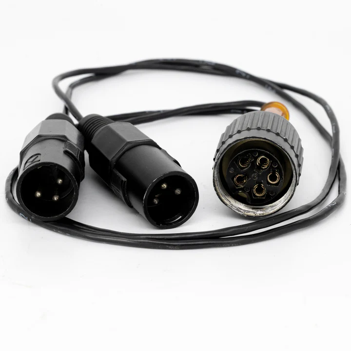 Neumann SM69 adapter cable with XLR connectors and multi-pin plug